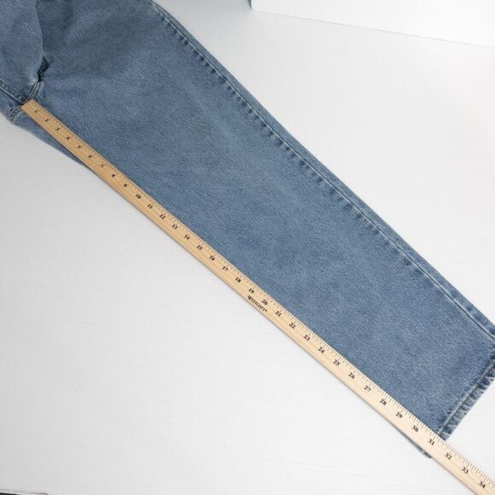 Vintage Levis 550 Relaxed Fit Blue Jeans‎ 1998 Size 36x32 (Actual 33x31.5) 90s - Picture 6 of 16